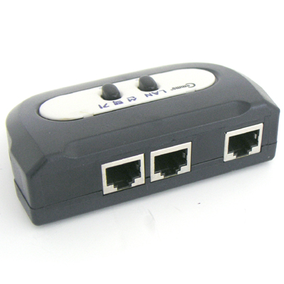 2-Way Ethernet Selector [LC-UTP21]