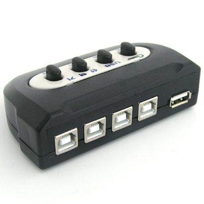USB 4-to-1 Switch [LC-UM41BA]